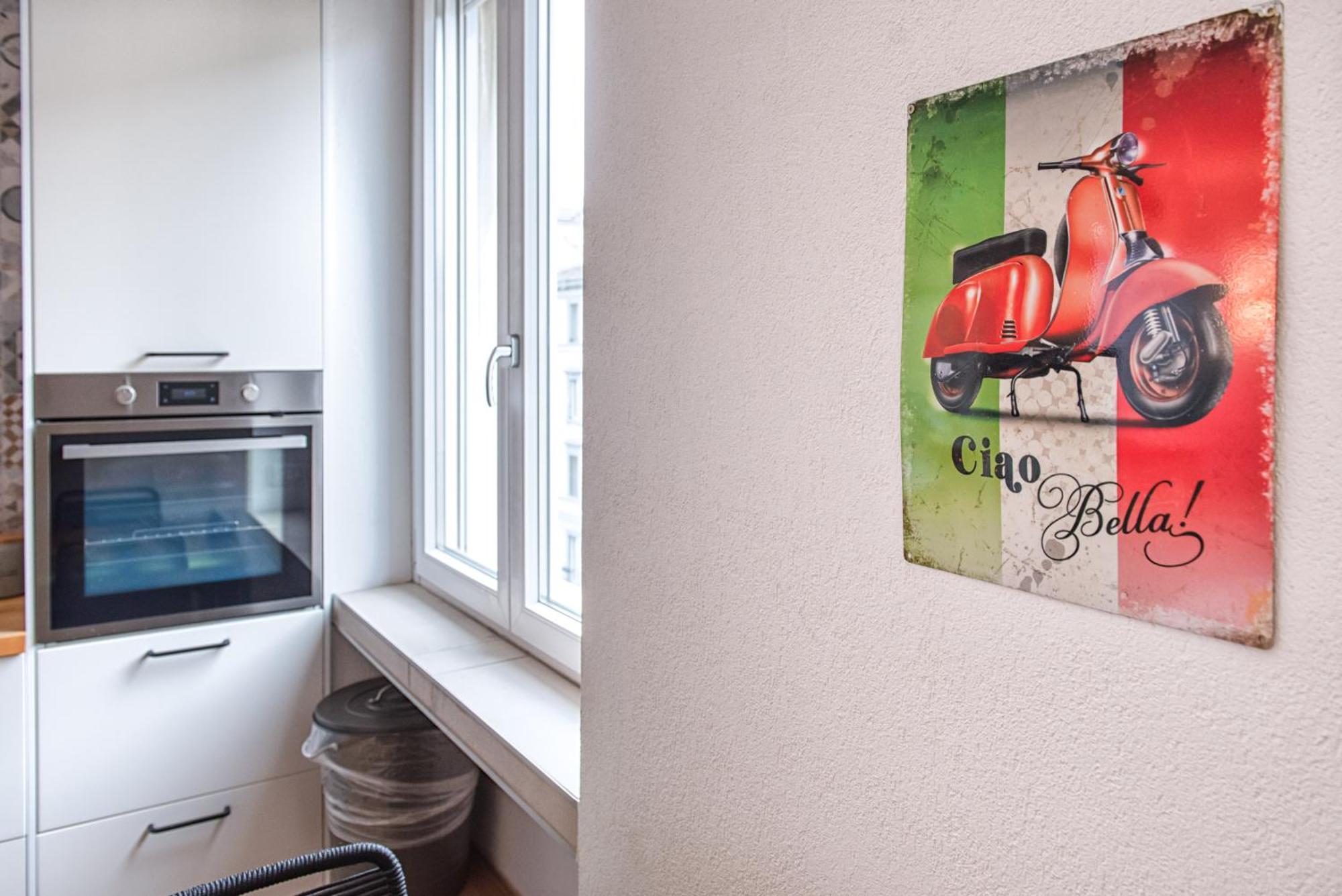 Luxury Cozy Studio By Central Station - Cafe Milaan Buitenkant foto